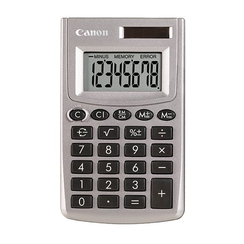 Canon LS-270L calculator Pocket Rekenmachine met display Zilver
