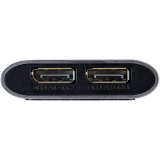 StarTech.com Thunderbolt 3 naar Dual DisplayPort Adapter DP 1.4 Dual 4K 60Hz of Single 8K/5K Thunderbolt 3 naar DP Adapter TB3 naar 2x DisplayPort Monitor Video Display Adapter Mac/Windows