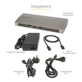 StarTech.com Thunderbolt 4 Dock, 96W Power Delivery, Single 8K/Dual Monitor 4K 60Hz, 3xTB4/USB4 ports, 4xUSB-A, SD, GbE, Thunderbolt 4 Docking Station voor Windows of TB3 MacBook, 0.8m Kabel