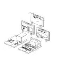 Kit Rear Bezels and WiFi Bezel for Model