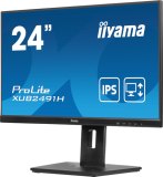 iiyama ProLite XUB2491H-B1 computer monitor 60,5 cm (23.8") 1920 x 1080 Pixels Full HD LED Zwart