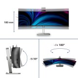 Philips 49B2U6903CH/00 computer monitor 124 cm (48.8") 5120 x 1440 Pixels Dual QHD LCD Grijs