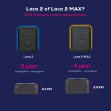 Nedsoft Loca 2 GPS tracker - Zónder abonnement – 3 jaar batterijduur – Waterdicht – 4G Future proof