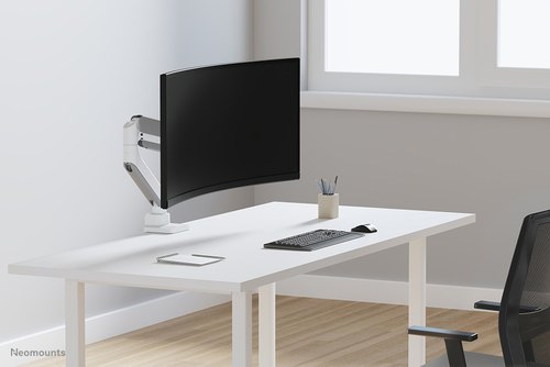 Neomounts DS70PLUS-450WH1 Monitorarm 17-49" - gasveer - Topfix - 180°-stop