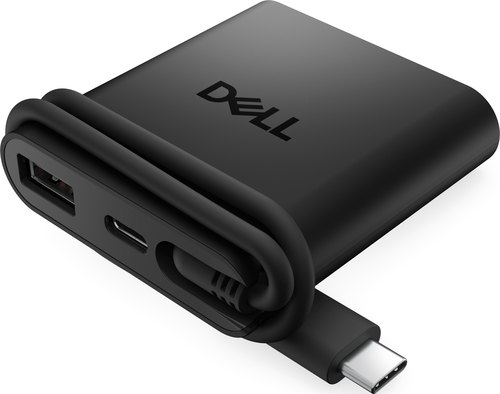 DELL DA225 Bedraad USB 3.2 Gen 1 (3.1 Gen 1) Type-C Zwart