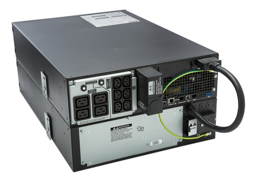 APC Smart-UPS On-Line SRT5KRMXLI - 5kW/VA, 6x C13, 4x C19 uitgang, rackmountable, Embedded NMC
