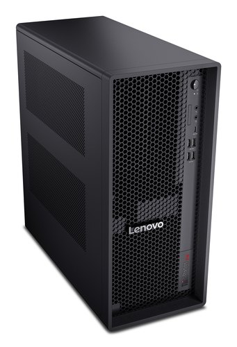 Lenovo ThinkStation P4 AMD Ryzen™ 7 PRO PRO 9745 32 GB DDR5-SDRAM 512 GB SSD NVIDIA RTX A1000 Windows 11 Pro Tower PC Zwart