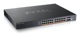 Zyxel XMG2230-28HP Managed L2/L3 2.5G Ethernet (100/1000/2500) Power over Ethernet (PoE) 1U Zwart