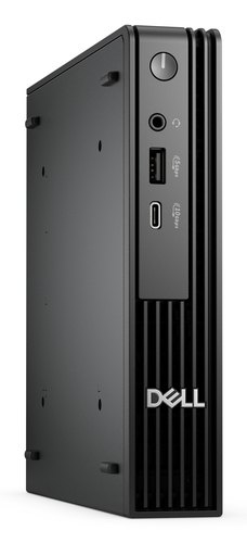 DELL Pro QCM1250 Intel Core Ultra 5 235T 8 GB DDR5-SDRAM 512 GB SSD Windows 11 Pro Micro PC Mini PC Zwart