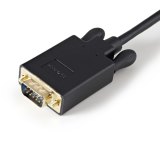 StarTech.com 91 cm lange DisplayPort-naar-VGA-adapterconverterkabel DP naar VGA 1920x1200 zwart