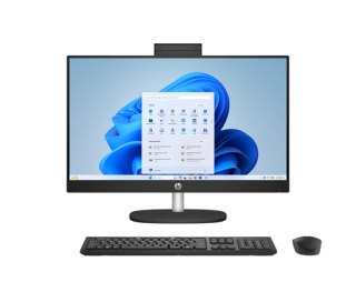 HP AI 24-cr2005nb Intel Core Ultra 5 225U 60,5 cm (23.8") 1920 x 1080 Pixels Alles-in-één-pc 16 GB DDR5-SDRAM 512 GB SSD Windows 11 Home Wi-Fi 6 (802.11ax) AI PC Zwart
