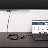 StarTech.com 3m Actieve USB-C Kabel, USB 3.2 Gen 2 10Gbps, Lange USB Type-C Data Transfer Kabel, 60W Power Delivery, 8K 60Hz, DP 1.4 Alt Mode met HBR3/HDR10/MST/DSC 1.2/HDCP 2.2, USB C naar C kabel