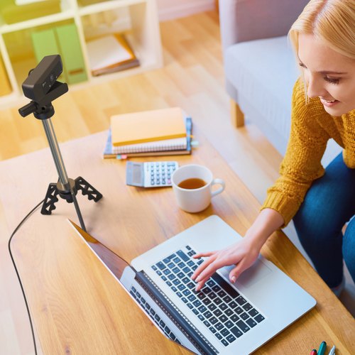 j5create JVCU100-N USB™ HD Webcam met 360° Rotatie