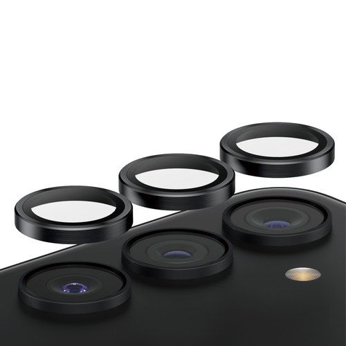 PanzerGlass ® Hoops® Camera Lens Protector Black Samsung Galaxy S24 | S23 | S23+ Doorzichtige schermbeschermer 1 stuk(s)