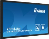 iiyama TF4339AS-B1AG computer monitor 108 cm (42.5") 3840 x 2160 Pixels 4K Ultra HD LED Touchscreen Zwart