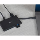 StarTech.com USB-C Multiport Adapter - USB Type-C 8-in-1 Mini Dock met HDMI 4K of VGA 1080p - 100W Power Delivery Passthrough, 3-Port USB 3.0 Hub, GbE, SD & MicroSD - Laptop Travel Dock