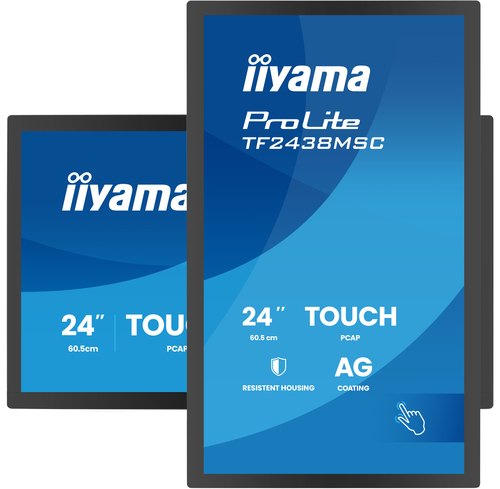 iiyama TF2438MSC-B2 aanraakbedieningspaneel 60,5 cm (23.8") 1920 x 1080 Pixels