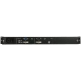 StarTech.com Dual Rail KVM Rack Console, HD 1080p, Single Port DVI/VGA KVM met 17" LCD Scherm voor Server Rack, Universele 1U LCD KVM Console met Kabels, USB Support, 50000 MTBF, QWERTY Keyboard