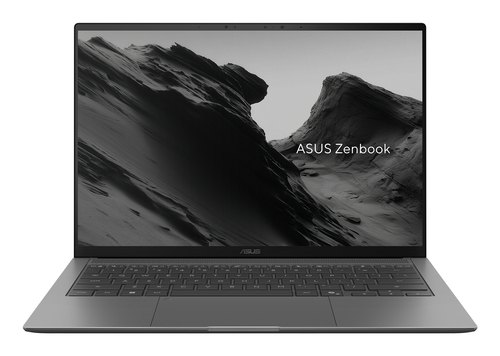 ASUS Zenbook S14 OLED UX5406AA-QJ045W Copilot+ PC Intel Core Ultra 9 386H Laptop 35,6 cm (14") WUXGA 32 GB LPDDR5x-SDRAM 1 TB SSD Wi-Fi 7 (802.11be) Windows 11 Home Grijs AZERTY Belgisch