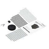 StarTech.com 4 Post 26U Wandmonteerbare Netwerkkast met 1U Schap, 19" Scharnierende Patchkast voor Data/AV/Electronica/Computer Apparatuur, Veelzijdig Geventileerd Server Rack, Vergrendelbaar