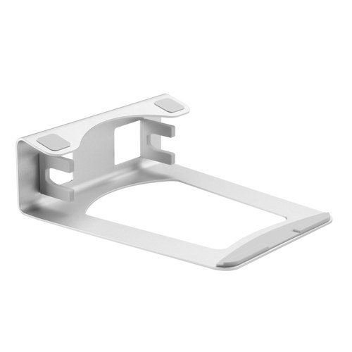 StarTech.com Laptopstandaard - 2-in-1 Laptopverhoger / Verticale Laptopsteun - Ideaal voor Ultrabooks & MacBook Pro/Air - Ergonomische Laptophouder met Ideale Kijkhoek - Zilver, Aluminum