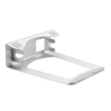 StarTech.com Laptopstandaard - 2-in-1 Laptopverhoger / Verticale Laptopsteun - Ideaal voor Ultrabooks & MacBook Pro/Air - Ergonomische Laptophouder met Ideale Kijkhoek - Zilver, Aluminum