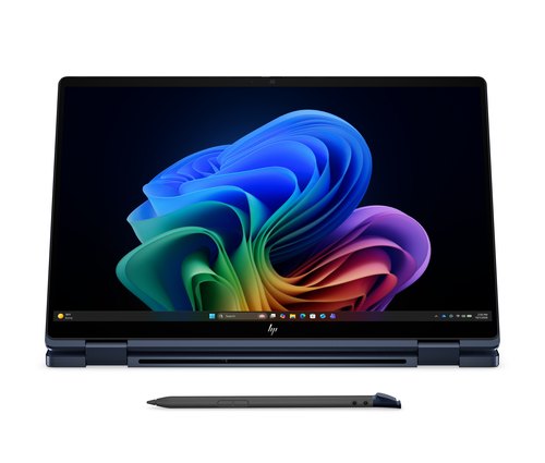 HP EliteBook X Flip G2i 14 Next Gen AI PC Copilot+ PC Intel Core Ultra 7 356H Hybride (2-in-1) 35,6 cm (14") Touchscreen WUXGA 32 GB LPDDR5x-SDRAM 1 TB SSD Wi-Fi 7 (802.11be) Windows 11 Pro Blauw AZERTY