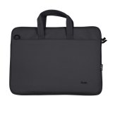 Trust Bologna Laptop Sleeve 16 inch - Laptop sleeve – Voor laptops tot 16 inch – Gerecycled polyester – Zwart