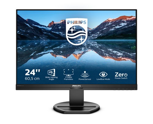 Philips B Line 240B9/00 computer monitor 61,2 cm (24.1") 1920 x 1200 Pixels WUXGA LED Zwart