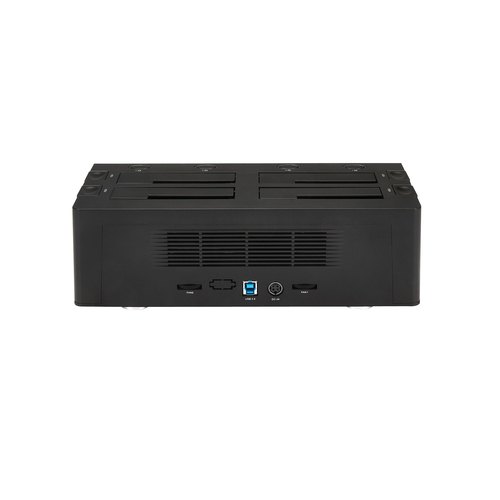 StarTech.com USB 3.0 naar SATA 6 Gbps hard drive docking station met 4 bays, UASP & dubbele ventilatoren 2,5/3,5 inch SSD / HDD dock
