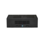 StarTech.com USB 3.0 naar SATA 6 Gbps hard drive docking station met 4 bays, UASP & dubbele ventilatoren 2,5/3,5 inch SSD / HDD dock