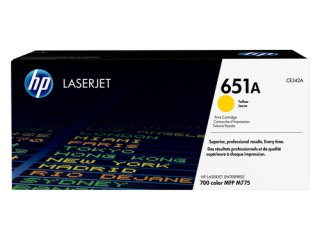 HP 651A originele gele LaserJet tonercartridge