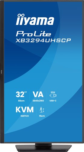 iiyama ProLite XB3294UHSCP-B1 computer monitor 80 cm (31.5") 3840 x 2160 Pixels 4K Ultra HD Zwart