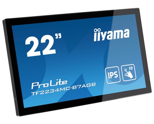 iiyama ProLite TF2234MC-B7AGB computer monitor 54,6 cm (21.5") 1920 x 1080 Pixels Full HD LED Touchscreen Multi-gebruiker Zwart