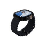 PanzerGlass ® Case Full Body Slim Black Apple Watch Ultra 4 | Ultra 3 | Ultra 2 | Ultra | 49mm Doorzichtige schermbeschermer 1 stuk(s)
