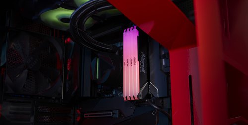 Kingston Technology FURY Beast 32GB 3200MT/s DDR4 CL16 DIMM (Sets van 2) RGB