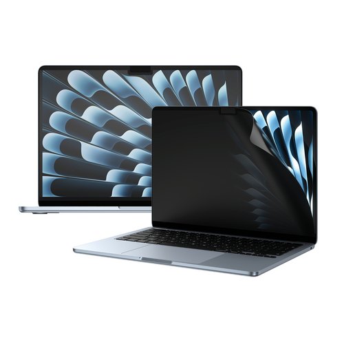 PanzerGlass ® Magnetic 2-Way Privacy Film Screen Protector MacBook Air 13.6" M5 | M4 | M3 | M2 Doorzichtige schermbeschermer 1 stuk(s)