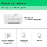 HP DeskJet 4210e Draadloos All-in-One Kleur Printer, Instant Ink; Kopieerapparaat, scanner