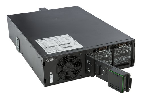 APC Smart-UPS On-Line SRT5KRMXLI - 5kW/VA, 6x C13, 4x C19 uitgang, rackmountable, Embedded NMC