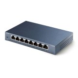 TP-Link TL-SG108 Unmanaged Gigabit Ethernet (10/100/1000) Zwart