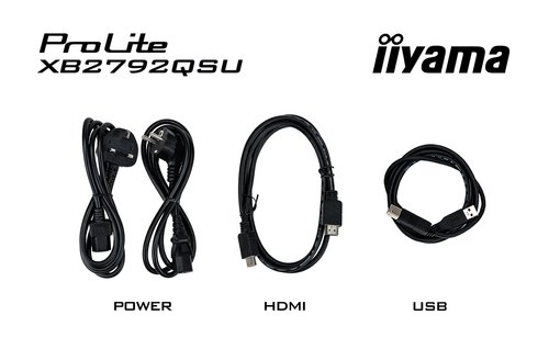 iiyama ProLite XB2792QSU-B1 computer monitor 68,6 cm (27") 2560 x 1440 Pixels Quad HD LED Zwart