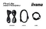 iiyama ProLite XB2792QSU-B1 computer monitor 68,6 cm (27") 2560 x 1440 Pixels Quad HD LED Zwart