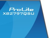 iiyama ProLite XB2797QSU-W1 computer monitor 68,6 cm (27") 2560 x 1440 Pixels Quad HD LED Wit