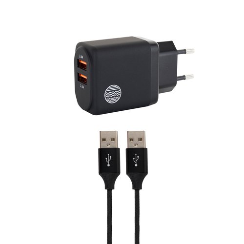 Our Pure Planet OPP143 oplader voor mobiele apparatuur Universeel Zwart AC Binnen