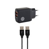 Our Pure Planet OPP143 oplader voor mobiele apparatuur Universeel Zwart AC Binnen