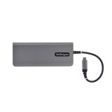 StarTech.com USB-C naar HDMI Multiport Adapter, 140W PD Charging, 4K60Hz, 3 Port USB 10Gbps Hub, SD Kaartslot, 2.5GbE, Mini Dock voor MacBook / Dell / / HP