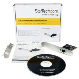 StarTech.com 1-poort PCI Express PCIe gigabit netwerkserver NIC-kaart dubbelprofiel