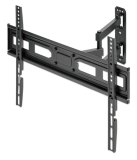 Manhattan Wandbeugel voor TV’s en monitoren (Volledig Verstelbaar), voor schermen 32"–65", VESA-compatibiliteit: van 100x100 tot 600x400 mm (controleer de afmetingen van de vier montagegaten aan de achterzijde), max 35 kg, zwart, levenslange garantie
