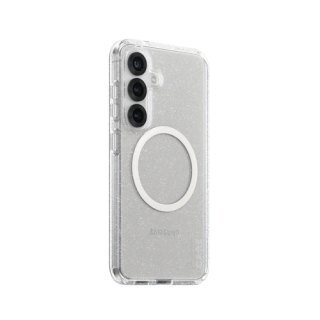 PanzerGlass CARE™ by ® Star Lit Case w. White Qi Compatible Samsung Galaxy S25 mobiele telefoon behuizingen Hoes Transparant