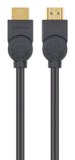Manhattan HDMI-kabel 4K@60Hz met Ethernet, CL3 voor installatie in muren, 10 m, voor ALLE 4K- en 1080p/HD-toepassingen, zwart, Premium High Speed, levenslange garantie, dezelfde 4K@60Hz-prestaties als HD2MM10MA (CL2)